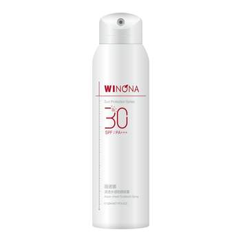 Winona Clear Watery Sunscreen Spray SPF30 PA+++ ກັນນໍ້າ ແລະ ກັນເຫື່ອ ແຕ່ງໜ້າໃຫ້ຜິວແຫ້ງໄວ
