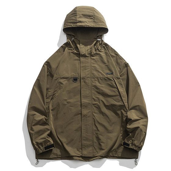 Shock Clothes Jacket Men's Spring and Autumn Men's American Teenagers Windbreaker 2025 New Casual Military Green Jacket
Shock Clothes Jacket Men's Spring and Autumn Men's American Teenagers Windbreaker 2025 New Casual Military Green Jacket