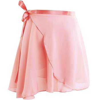 ຊຸດຜ້າຫົ່ມເຕັ້ນລໍາ ballet gauze skirt ຜູ້ໃຫຍ່ຫນຶ່ງສິ້ນ chiffon apron ປະຕິບັດເຄື່ອງແບບເດັກນ້ອຍເຕັ້ນ lace-up skirt summer