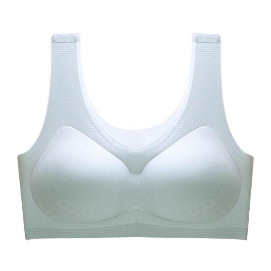No trace latex ice sensing underwear female no steel ring, small chest gathered permeable sexy sports beautiful vest girl bra No trace latex ice sensing underwear female no steel ring, small chest gathered permeable sexy sports beautiful vest girl bra