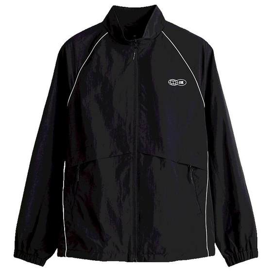 HM men's jacket 2025 summer new loose American lightweight stand collar nylon zipper jacket 1271786
HM men's jacket 2025 summer new loose American lightweight stand collar nylon zipper jacket 1271786