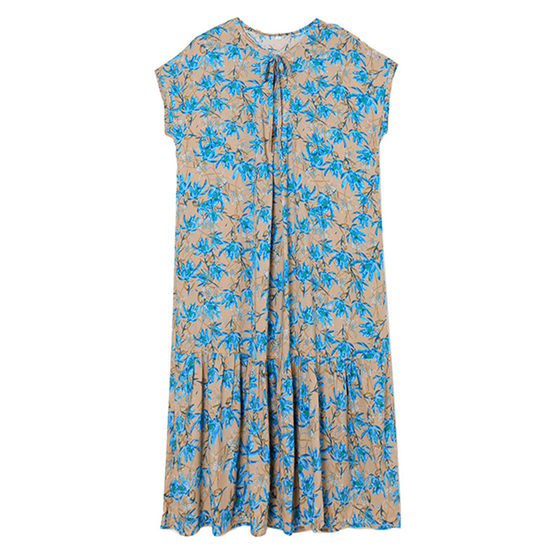 Middle-aged and elderly summer pure cotton silk dress loose mother suit summer skirt fashionable new loose casual women's clothing
Middle-aged and elderly summer pure cotton silk dress loose mother suit summer skirt fashionable new loose casual women's clothing