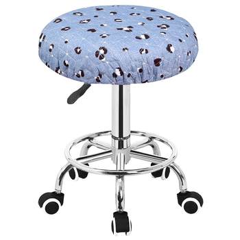 Cotton round chair cover lift chair round stool cover beauty stool large work stool bar chair cover round stool cover