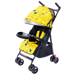 Baby stroller can sit and lie down, ultra-light portable folding simple baby umbrella stroller, newborn child stroller