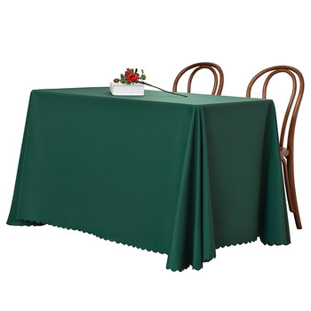 ຜ້າປູໂຕະກອງປະຊຸມທີ່ກໍາຫນົດເອງໃນຫ້ອງຍາວງານວາງສະແດງການໂຄສະນາການເຮັດວຽກທີ່ວາງຂາຍສີ່ຫລ່ຽມສີ່ຫລ່ຽມ fabric tablecloth ສີແຂງ
