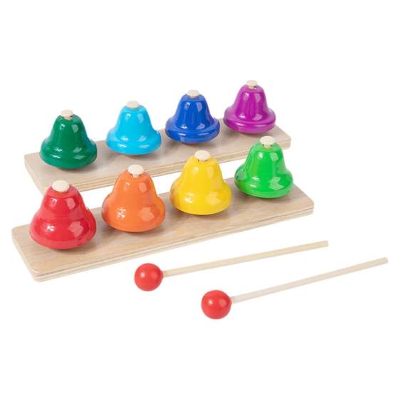 Orff percussion instrument hand-knocking eight-tone bell children's kids' knocking equipment teaching aids kindergarten music area materials
Orff percussion instrument hand-knocking eight-tone bell children's kids' knocking equipment teaching aids kindergarten music area materials