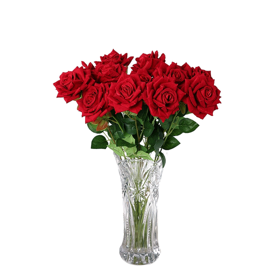 Simulated roses immortal flowers plastic bouquet Valentine's day flowers fake flowers living room dining table dried flowers decoration New Year decoration
Simulated roses immortal flowers plastic bouquet Valentine's day flowers fake flowers living room dining table dried flowers decoration New Year decoration