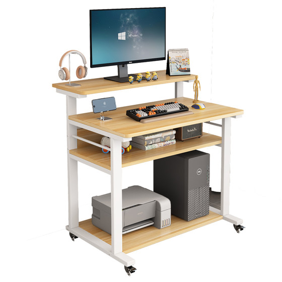 Desktop small apartment computer desk with wheels movable desk solid wood study desk bedside table single notebook desk
Desktop small apartment computer desk with wheels movable desk solid wood study desk bedside table single notebook desk