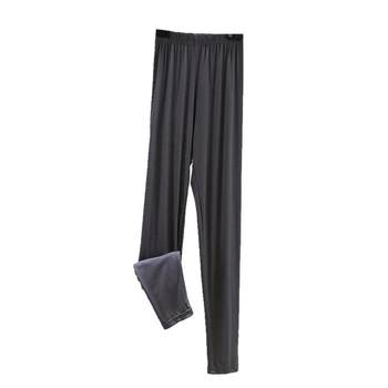 2024 ພາກຮຽນ spring ແລະ summer ໃຫມ່ modal elastic slimming leggings ແອວສູງສີດໍາບາງໃສ່ໃນ slimming ເກົ້າໄຕມາດດູໃບໄມ້ລົ່ນ pants