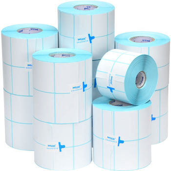 Noma three-proof thermal print paper paper-adhesive label paper 40x30 20 50 60 70 80 90 100x150 ເຈ້ຍຊັ່ງນໍ້າໜັກຊຸບເປີມາເກັດນົມຊາລາຄາເອເລັກໂຕຣນິກ ຂະຫນາດເປົ່າ barcode sticker e-mail treasure