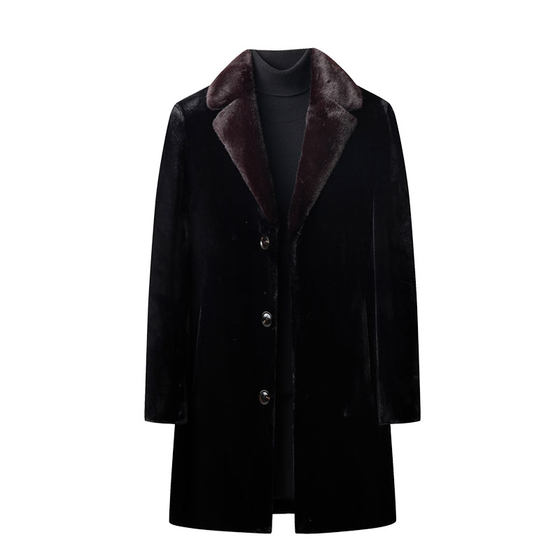 Hengyuanxiang fur windbreaker men's mid-length suit collar mink jacket fashionable warm autumn and winter men's coat
Hengyuanxiang fur windbreaker men's mid-length suit collar mink jacket fashionable warm autumn and winter men's coat