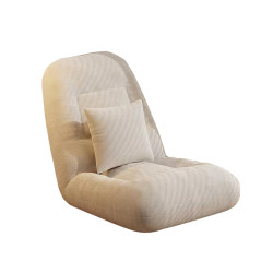 Lazy sofa tatami Japanese style single bedroom legless bay window folding chair dormitory bed backrest nursing chair