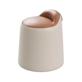 Modern light luxury home rotating makeup stool girls bedroom dressing stool simple table dressing stool computer chair round stool