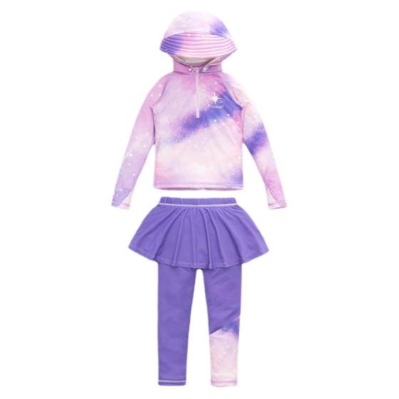 Girls swimsuits high-end children's beachwear, medium-sized children's long-sleeved trousers, sun protection and split girls' swimsuits
Girls swimsuits high-end children's beachwear, medium-sized children's long-sleeved trousers, sun protection and split girls' swimsuits