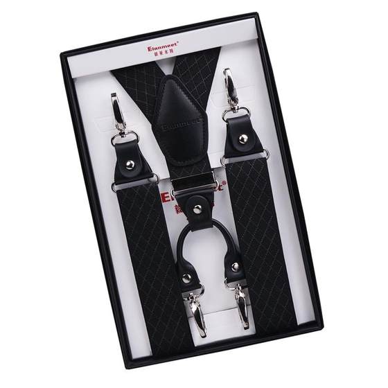 Men's suit shirt straps for elderly pants elastic hook buckle straps for adult four-hook straps for non-slip suspenders
Men's suit shirt straps for elderly pants elastic hook buckle straps for adult four-hook straps for non-slip suspenders