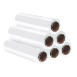 Black stretch film packaging film protection light-shielding PE packaging logistics 50cm wrap film thin fresh-keeping industrial stretch film