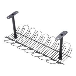 Wire storage rack, under-desk plug-in board, storage rack, desk line management wire trough, under-desk wire organizer