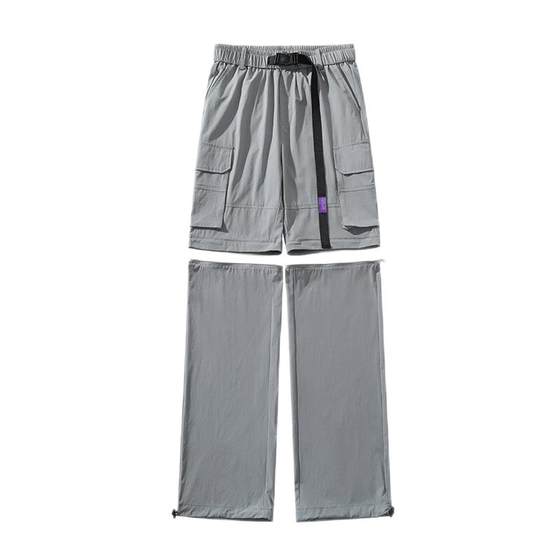 Removable removable functional tooling trousers for men's summer mountaineering sports boys straight ice silk casual pants
Removable removable functional tooling trousers for men's summer mountaineering sports boys straight ice silk casual pants