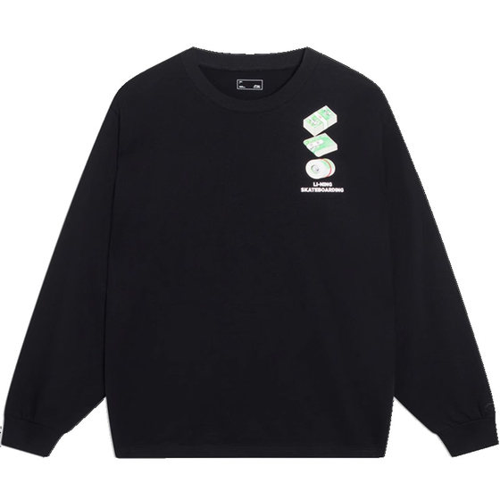 Li Ning skateboard series men and women same style long-sleeved cultural shirt breathable casual sports T-shirt AHST103-3-B products
Li Ning skateboard series men and women same style long-sleeved cultural shirt breathable casual sports T-shirt AHST103-3-B products