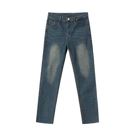 MRCYC nine-point jeans men's spring and autumn Korean trendy ripped pants retro straight slim-fitting pants
MRCYC nine-point jeans men's spring and autumn Korean trendy ripped pants retro straight slim-fitting pants