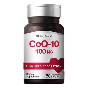 Punuo coenzyme q10 capsules 90 capsules pipingrock American Qiushi Fumei soft buckle ten coenzyme q1o enzyme