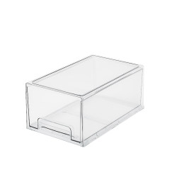 kaman drawer-type desktop storage box student dormitory stationery storage artifact office transparent organizing box