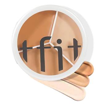 TFIT concealer ປາກກາສາມສີເພື່ອປົກປິດຈຸດແລະເຮັດໃຫ້ໃບຫນ້າສົດໃສ, tifit concealer ຂອງແທ້