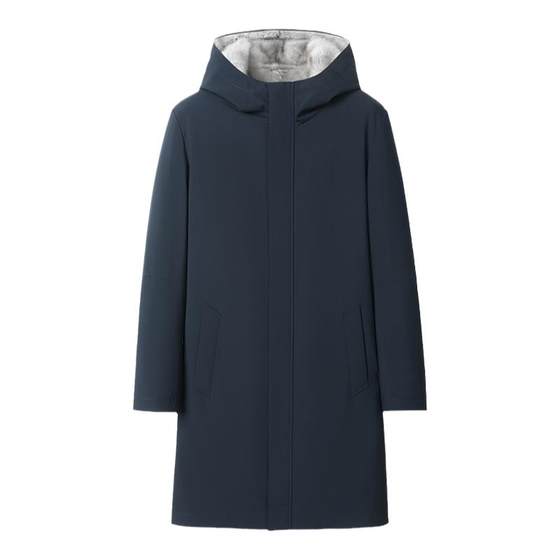 Tibetan blue extended hooded thickened cross mink sapphire liner Parker business men's fur jacket
Tibetan blue extended hooded thickened cross mink sapphire liner Parker business men's fur jacket