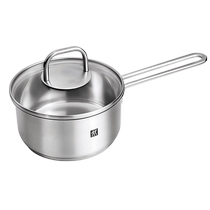 (Self-operated) Zwilling 16cm milk pot kitchen household stainless steel soup pot milk pot stew pot instant noodle pot camping pot