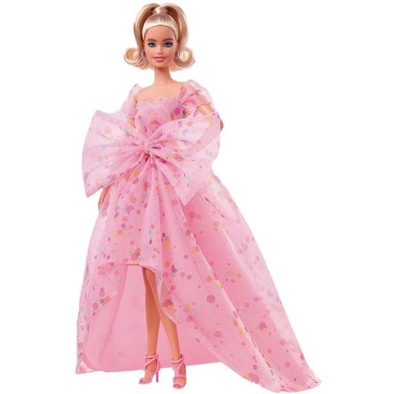 Barbie's birthday wishes can move the festival surprise collection set girl to pass the princess toy adult Barbie's birthday wishes can move the festival surprise collection set girl to pass the princess toy adult