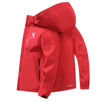 Playboy Jacket Men's Spring and Autumn New Windproof and Waterproof Outdoor Casual Sports Jacket Men's Jacket ຂະຫນາດໃຫຍ່