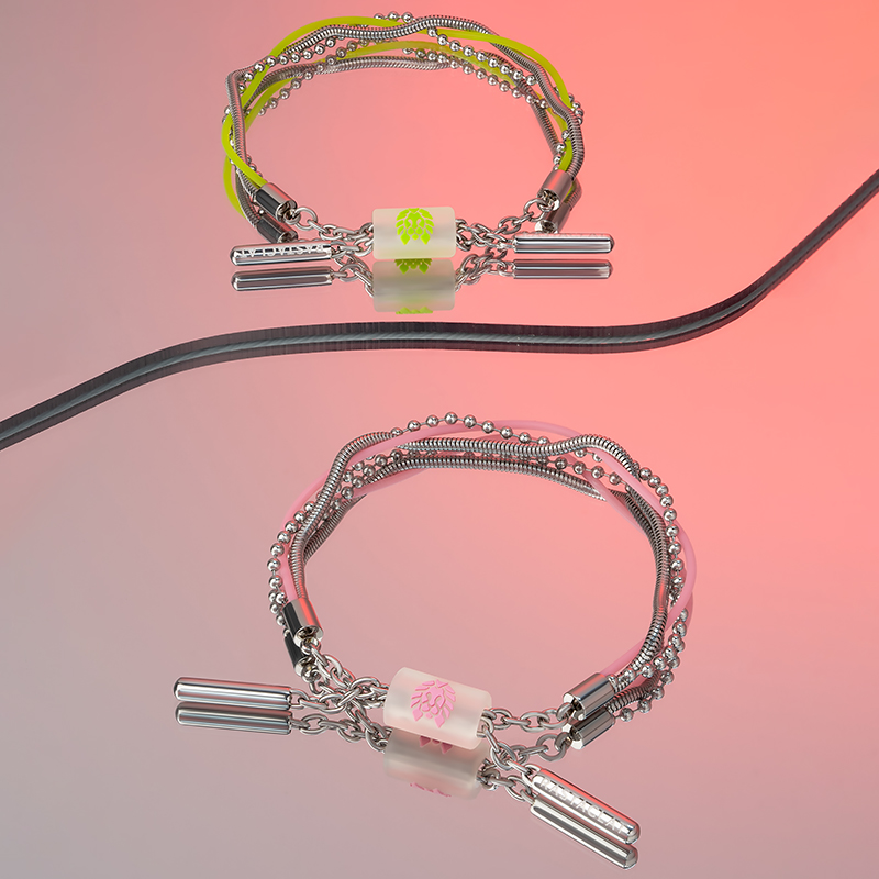 RASTACLAT果冻昆虫系列 萤火之林 新中式 男女生情侣款小狮子手链