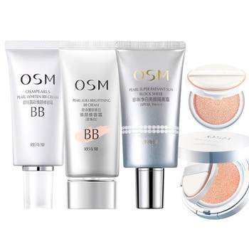 osm European poetry man bb cream pearl white crystal color rejuvenating and repairing cream BB cream concealer repairing and moisturizing foundation cc nude makeup