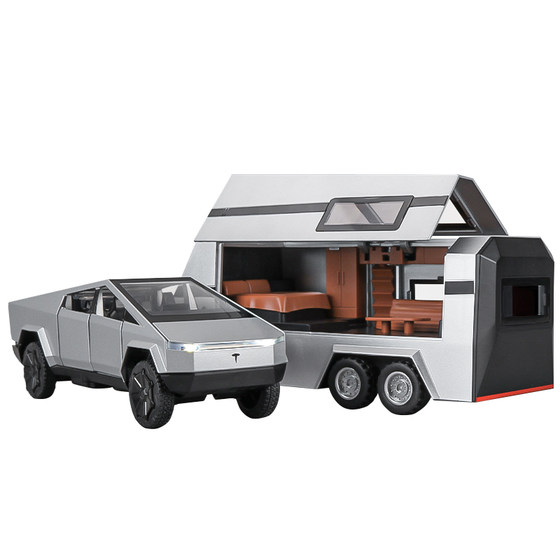 1:32 Large Tesla pickup car toy car model simulation alloy RV boy gift ornament
1:32 Large Tesla pickup car toy car model simulation alloy RV boy gift ornament