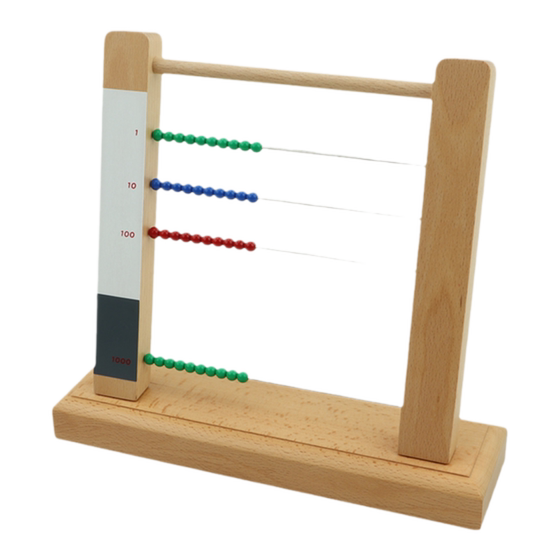 Kemet Montessori mathematics teaching aid abacus rack enlightenment education arithmetic size calculation rack Monte Montessori
Kemet Montessori mathematics teaching aid abacus rack enlightenment education arithmetic size calculation rack Monte Montessori