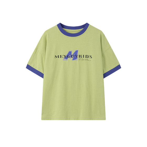 Missiguo boy short-sleeved boy baby T-shirt for summer children 2025 new pure cotton cool little boy children's clothing summer T-shirt
Missiguo boy short-sleeved boy baby T-shirt for summer children 2025 new pure cotton cool little boy children's clothing summer T-shirt
