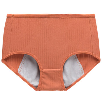 Anjiren Menstrual Panties Women's Mid-waist Briefs Menstrual Period Breathable Leak-proof Cotton Aunt Safety Pants
