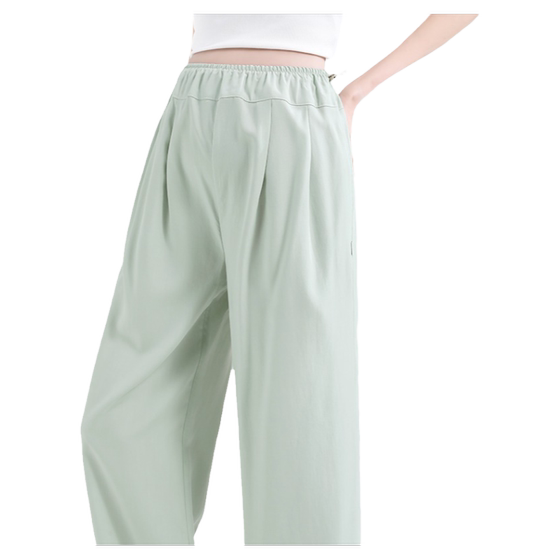 Pregnant women's pants Summer thin exterior wearing loose waist, leisure ice silk straight mopping sky silk large size wide -leg pants summer dress
Pregnant women's pants Summer thin exterior wearing loose waist, leisure ice silk straight mopping sky silk large size wide -leg pants summer dress