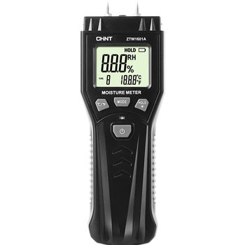 Chint Moisture Meter Rapid Moisture Detector Measuring Wood Moisture Content Tester ອຸປະກອນວັດແທກຄວາມຊຸ່ມຊື່ນຈຸນລະພາກ
