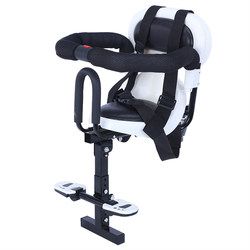 New electric vehicle bicycle Emma front children's seat baby folding can be adjusted battery car seat chair