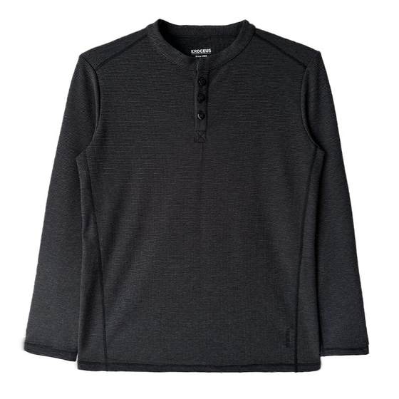 KROCEUS Earth Scientist Men's Stretch Lycel Henry Shirt Waffle Tennis Breathable Long Sleeve T-shirt
KROCEUS Earth Scientist Men's Stretch Lycel Henry Shirt Waffle Tennis Breathable Long Sleeve T-shirt