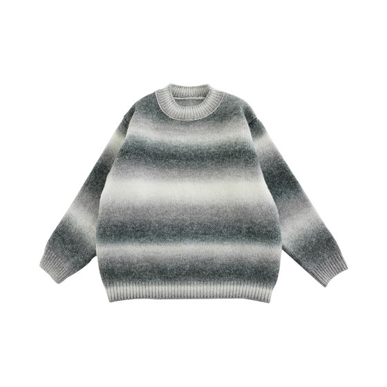 oddtails boys sweater autumn and winter clothes 2024 new loose round neck sweater children's gradient striped top
oddtails boys sweater autumn and winter clothes 2024 new loose round neck sweater children's gradient striped top