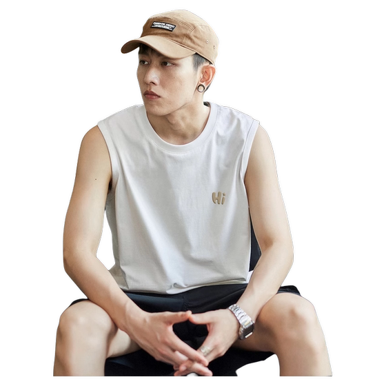 Tang Shi Spring and Summer New Men's Vest Round Neck Sleeveless T-shirt Undershirt Pure Cotton Loose Kanshou Top Base Shirt T-shirt
Tang Shi Spring and Summer New Men's Vest Round Neck Sleeveless T-shirt Undershirt Pure Cotton Loose Kanshou Top Base Shirt T-shirt