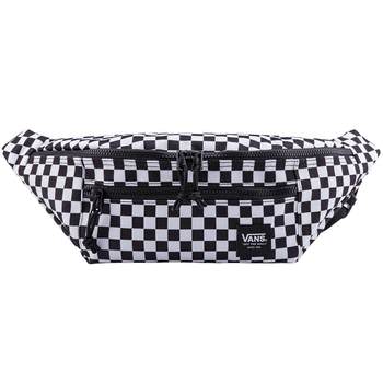 Vans Official Men and Women Couple Belt Bag Black and White Checkerboard Street Sports Style