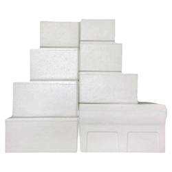 Foam box insulated box express wholesale No. 2345678 large thickened fresh-keeping box commercial stall refrigeration