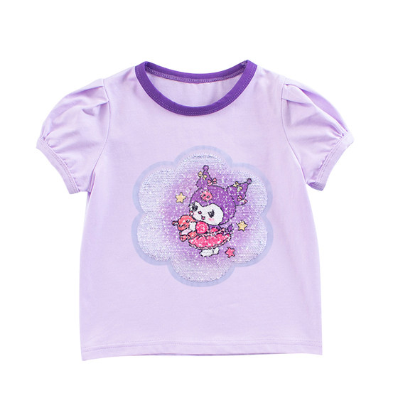 Girls Short Sleeve Pure Cotton T-shirt Summer Aisha Sequins Color-changing Clothes Kulomi Children's Clothes Children's Korean Top
Girls Short Sleeve Pure Cotton T-shirt Summer Aisha Sequins Color-changing Clothes Kulomi Children's Clothes Children's Korean Top