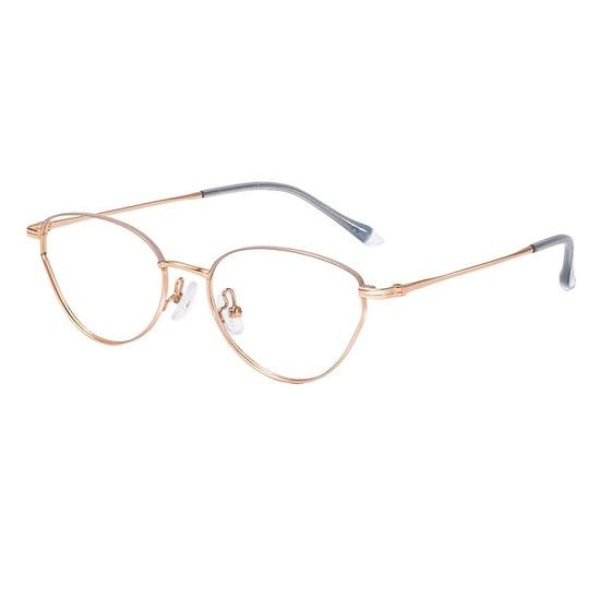 Mingyuelang Te Meng myopia glasses women's ultra-light titanium alloy legs cat eye frame can match L7048
Mingyuelang Te Meng myopia glasses women's ultra-light titanium alloy legs cat eye frame can match L7048
