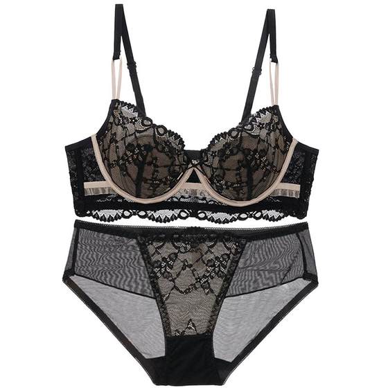 Big breasts showing small underwear women's ultra -thin models thin sexy French lace bra and soft steel ring anti -drooping breast set
Big breasts showing small underwear women's ultra -thin models thin sexy French lace bra and soft steel ring anti -drooping breast set