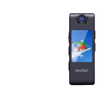 ສັງເກດເບິ່ງ 4k smart video recorder ຫນ້າເອິກ fixed camera action camera driving recorder anti-shake night vision photography