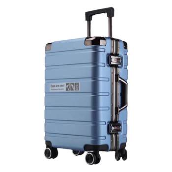 Paul luggage brand aluminium frame box password suitcase students trolley case universal wheel boarding case Douyin ແບບດຽວກັນ